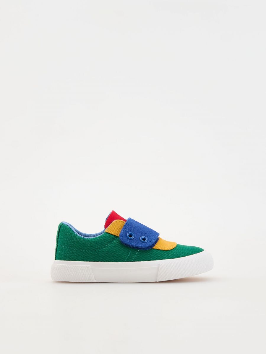 Trainers with Velcro fastening - multicolor - RESERVED