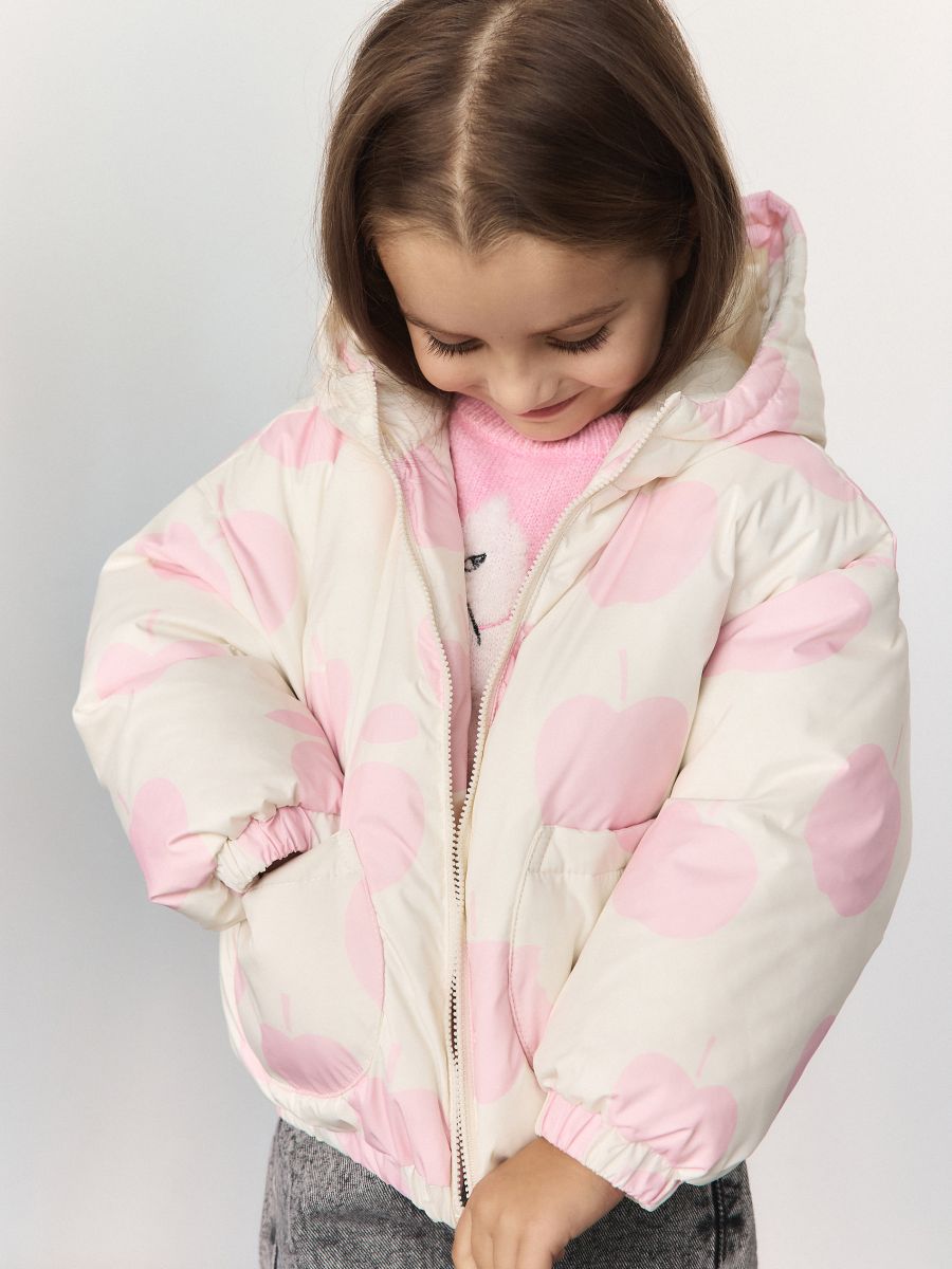 Jacket with natural down insulation - multicolor - RESERVED - 2