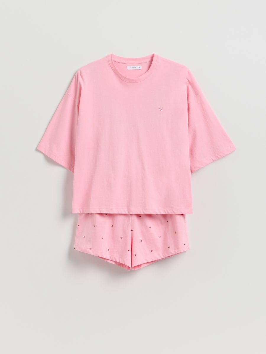 Zweiteiliges Pyjama-Set - pink - RESERVED - 5