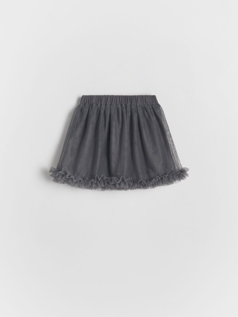 Tulle skirt - light grey - RESERVED