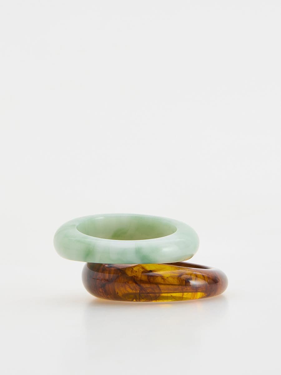 Set of bracelets - multicolor - RESERVED - 2