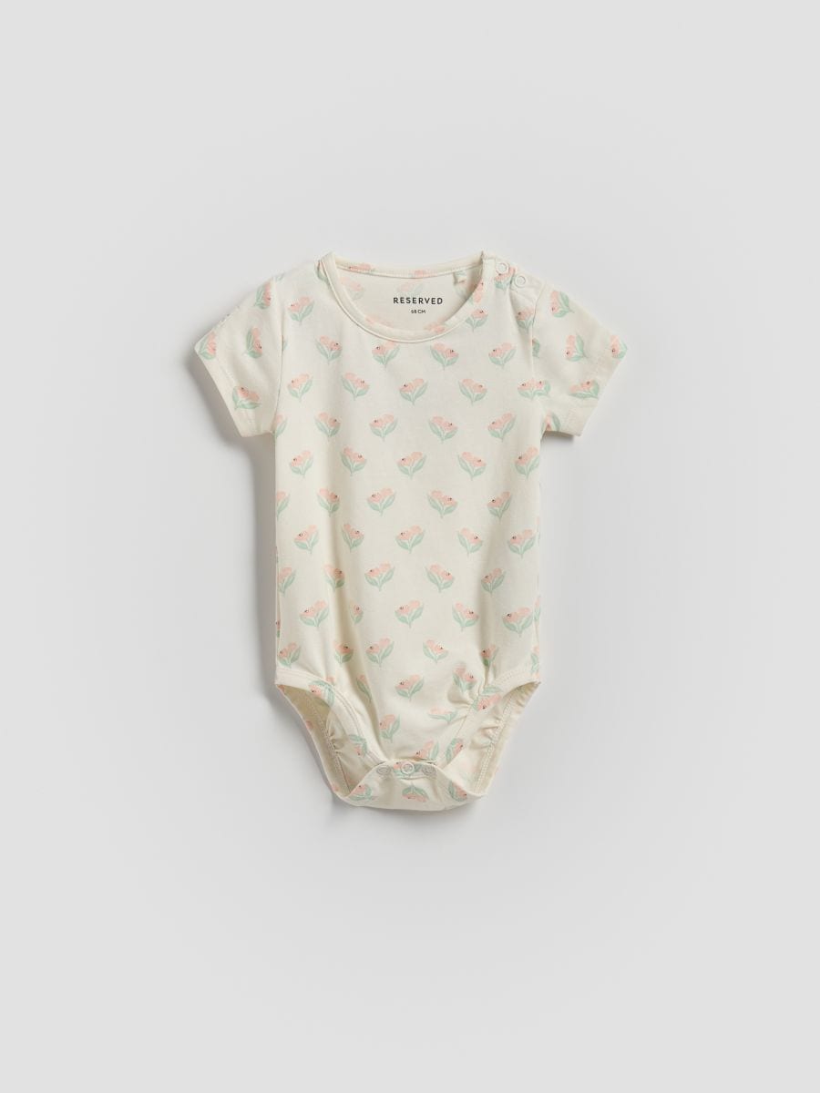 Ensemble en coton majoritaire - crème - RESERVED - 3