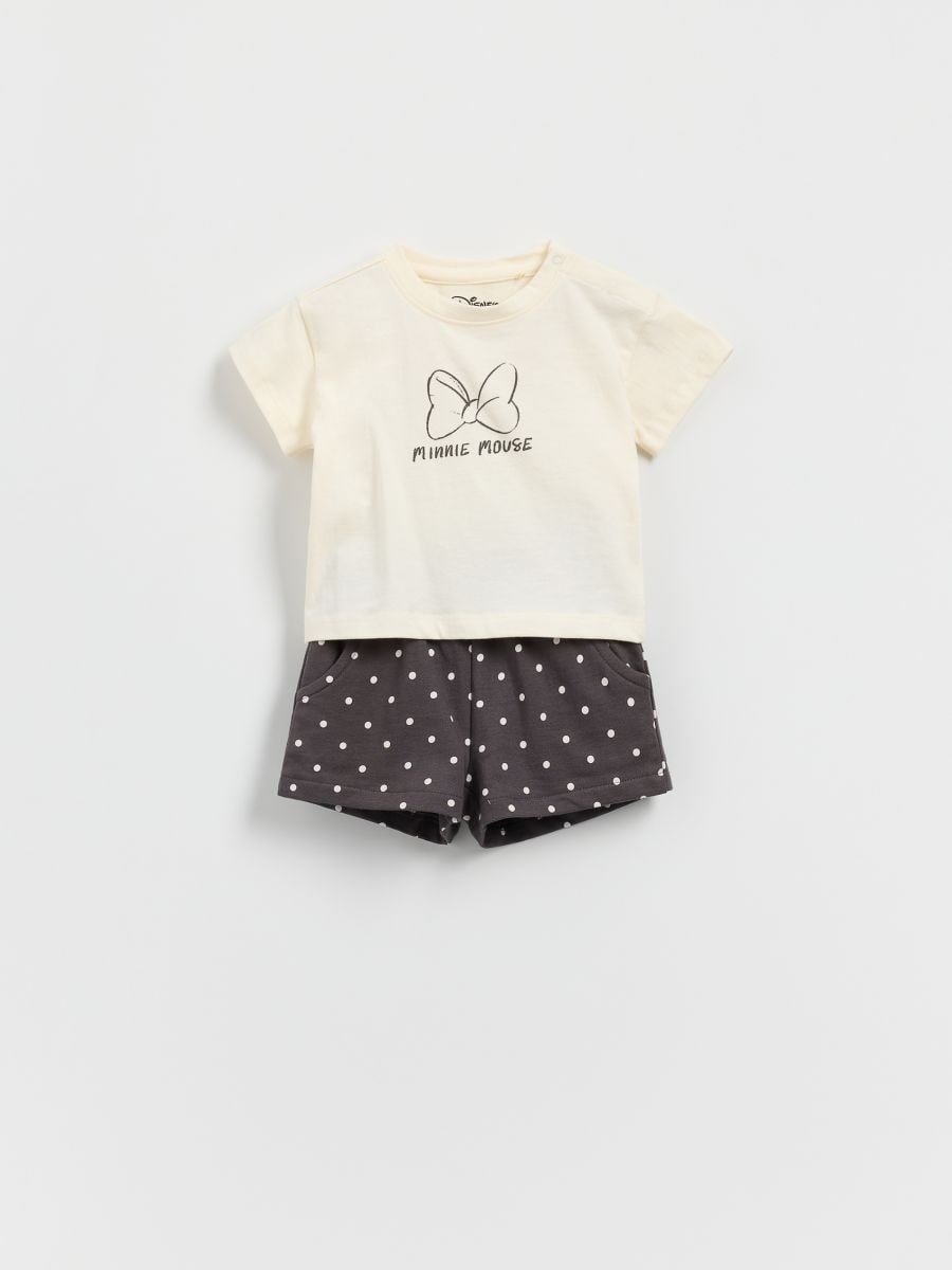 BABIES` BLOUSE & SHORTS - crème - RESERVED