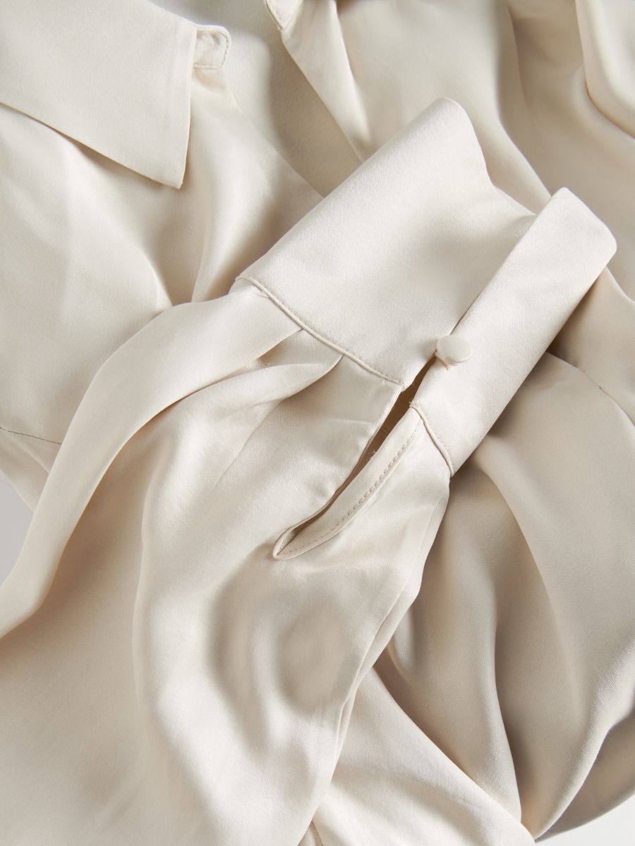 Viscose blouse - cream - RESERVED - 6