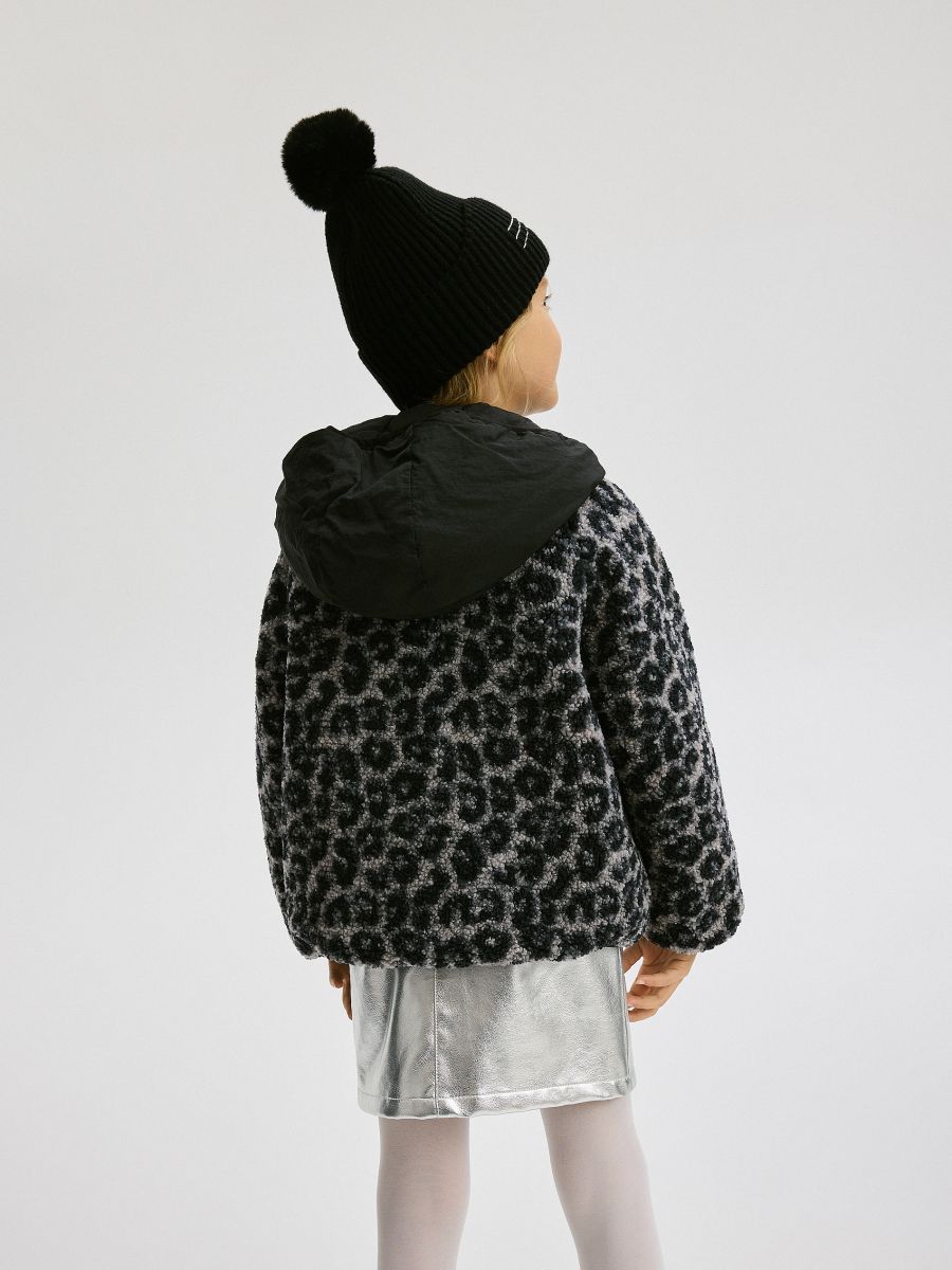 Reversible jacket with hood - black - RESERVED - 8