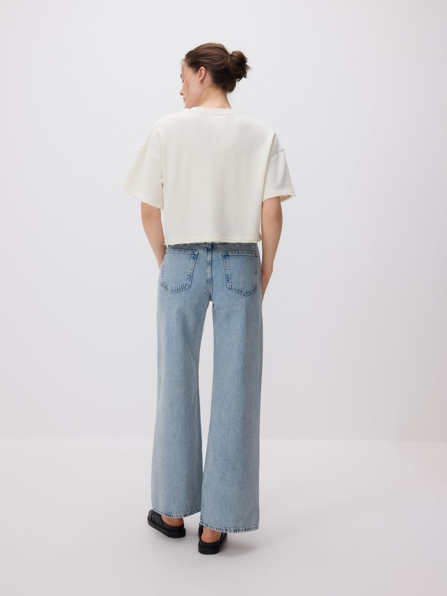 T-shirt with print - cream - RESERVED - 4