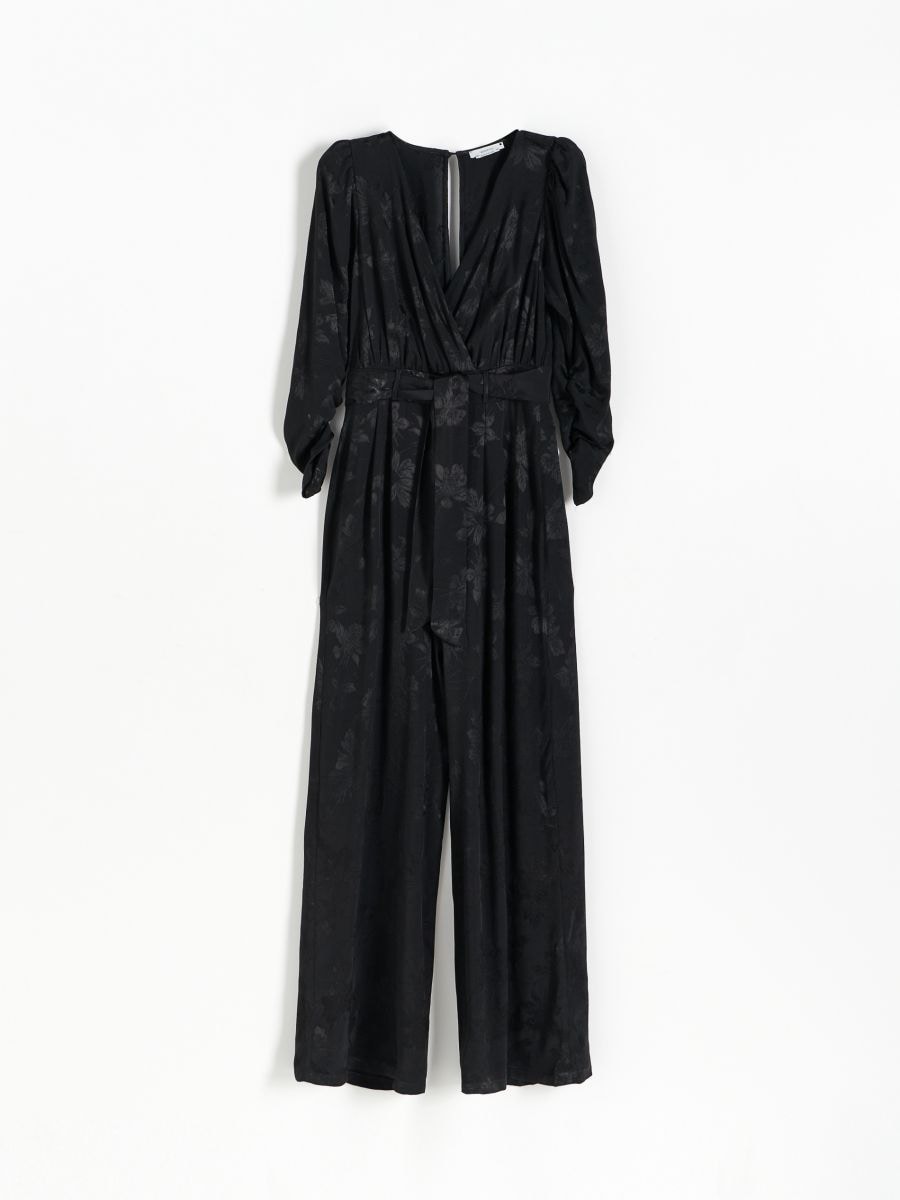 Viscose jumpsuit - black - RESERVED - 5