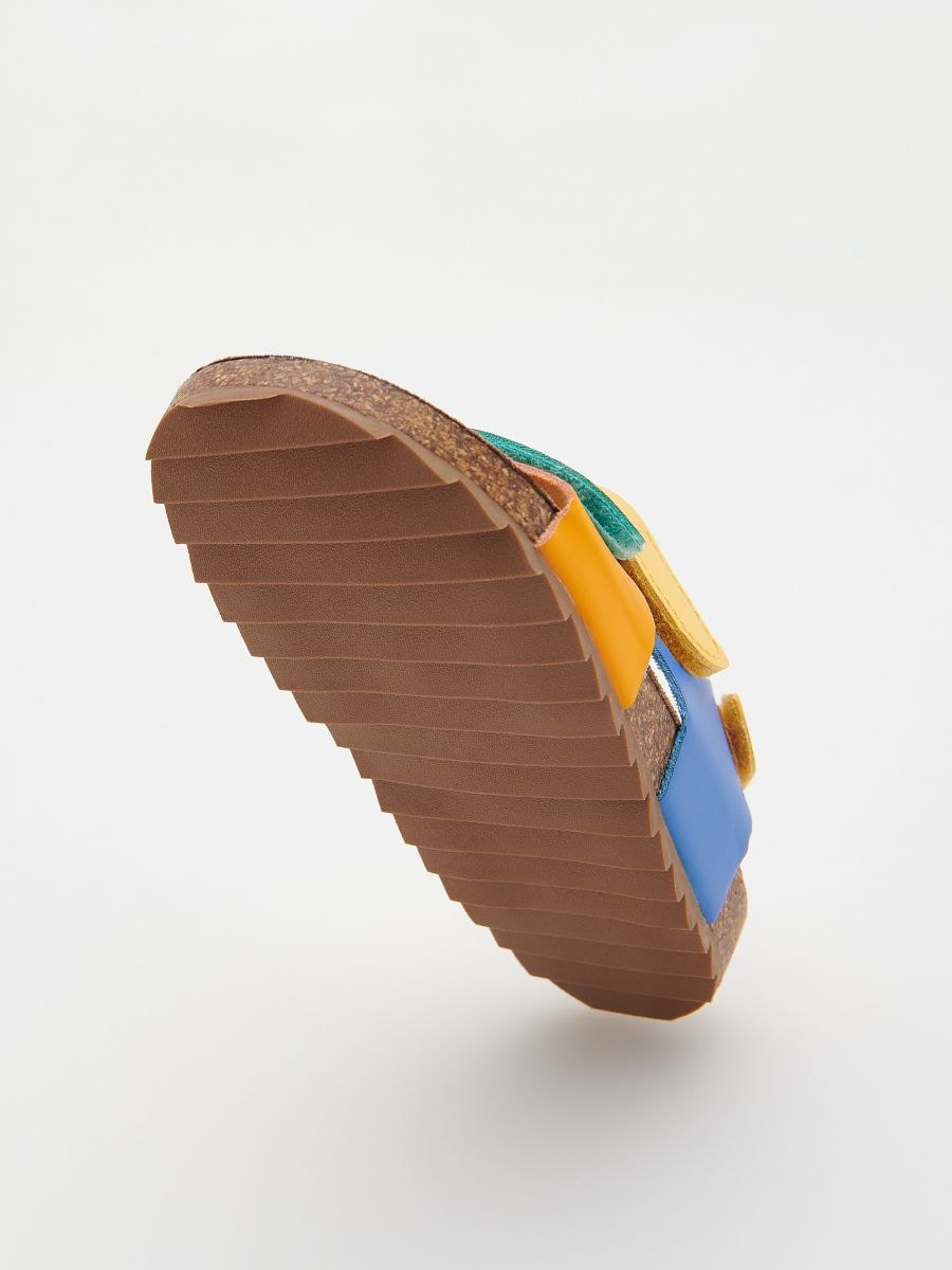 Sandals with Velcro fastening - multicolor - RESERVED - 4