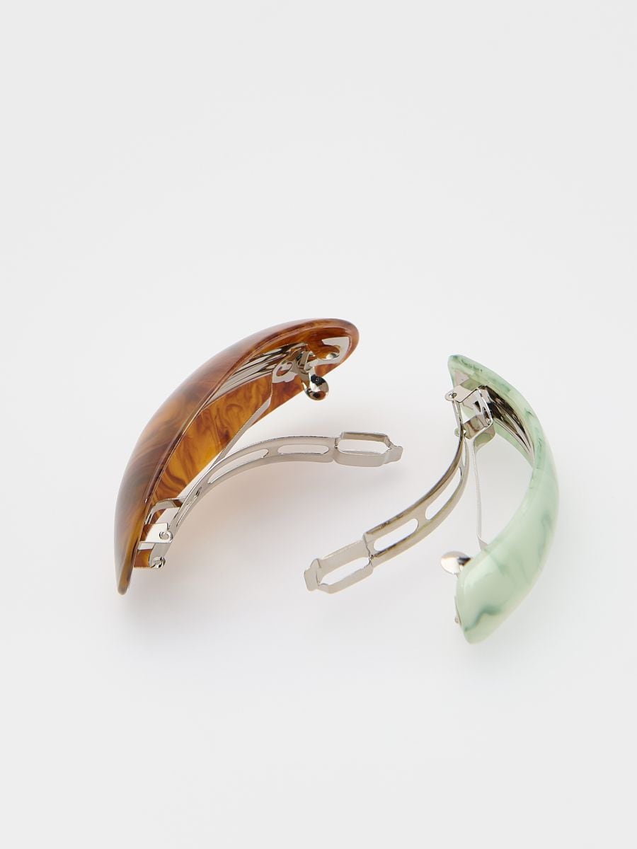 Hair clips set - multicolor - RESERVED - 2