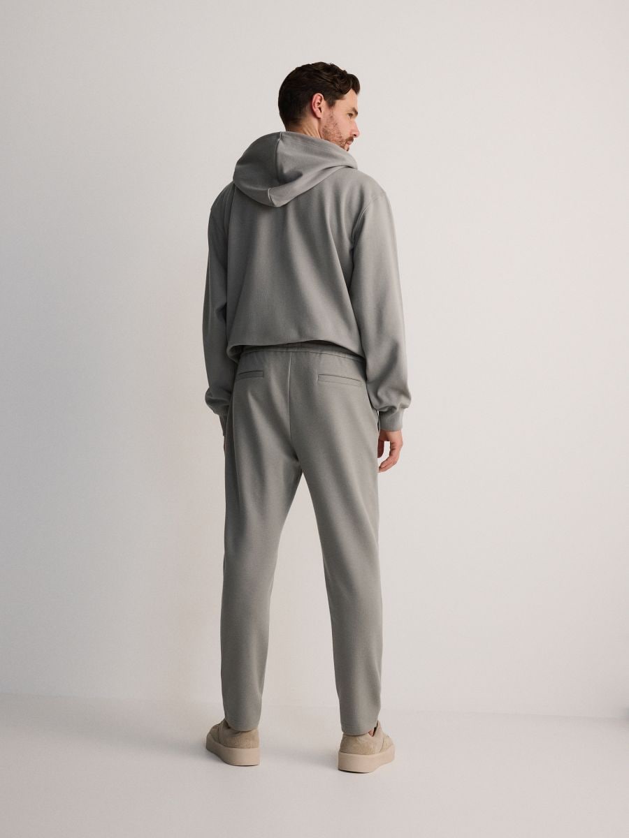 Zip up hoodie - pale green - RESERVED - 4