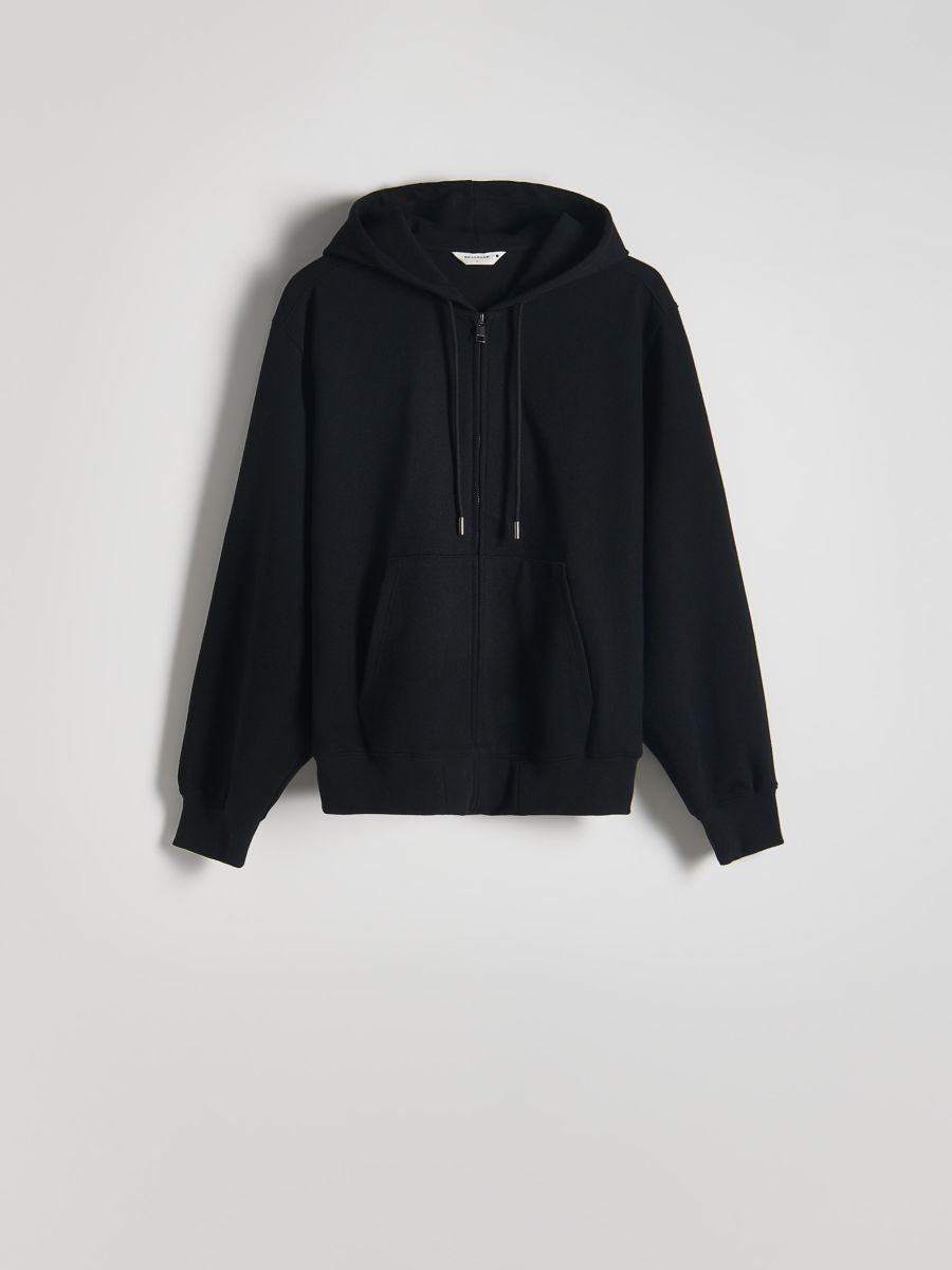 Zip up hoodie - black - RESERVED - 5