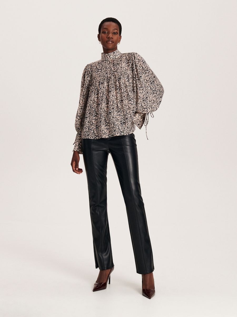 Puff sleeve blouse - multicolor - RESERVED - 3