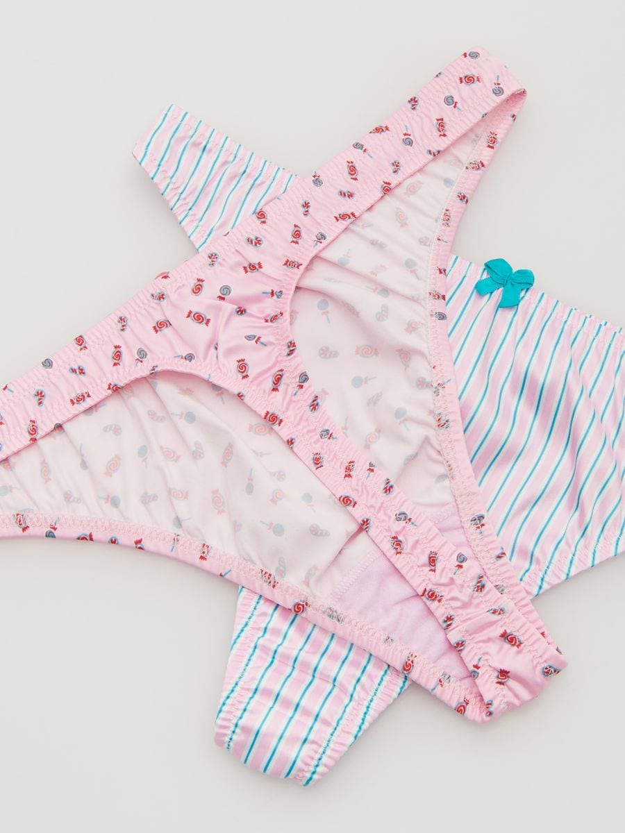 Świąteczne stringi 2 pack - różowy - RESERVED - 4