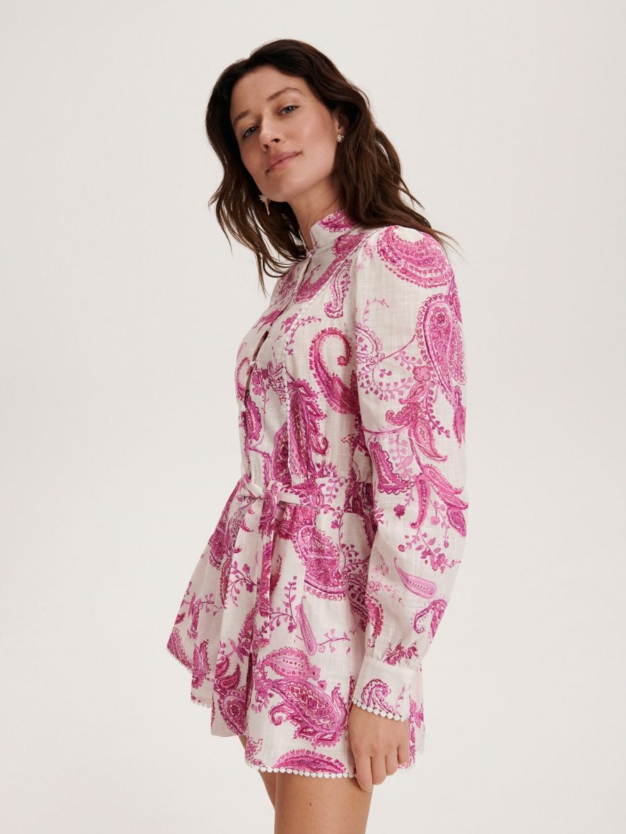 Patterned jumpsuit - multicolor - RESERVED - 2