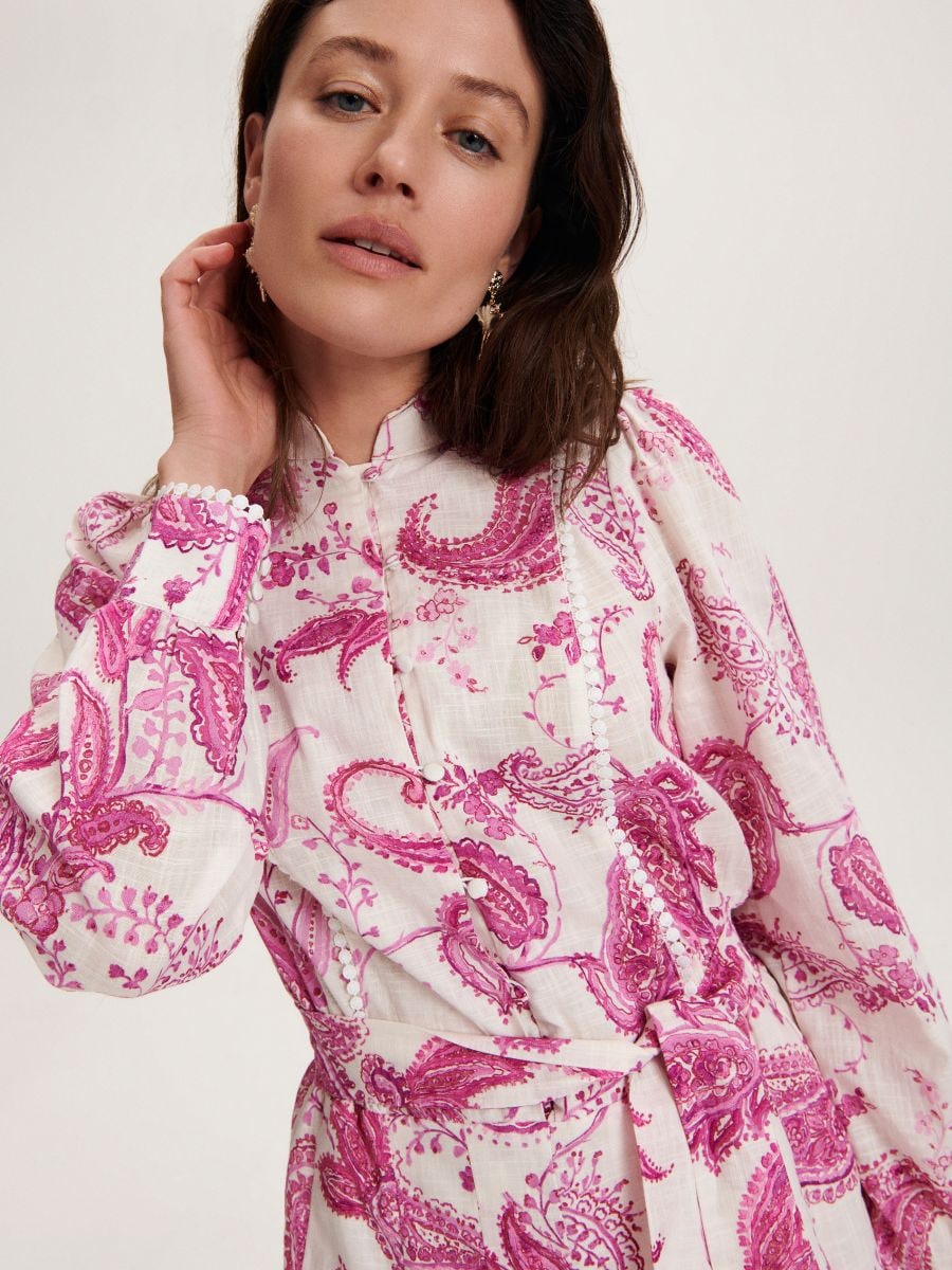 Patterned jumpsuit - multicolor - RESERVED - 3