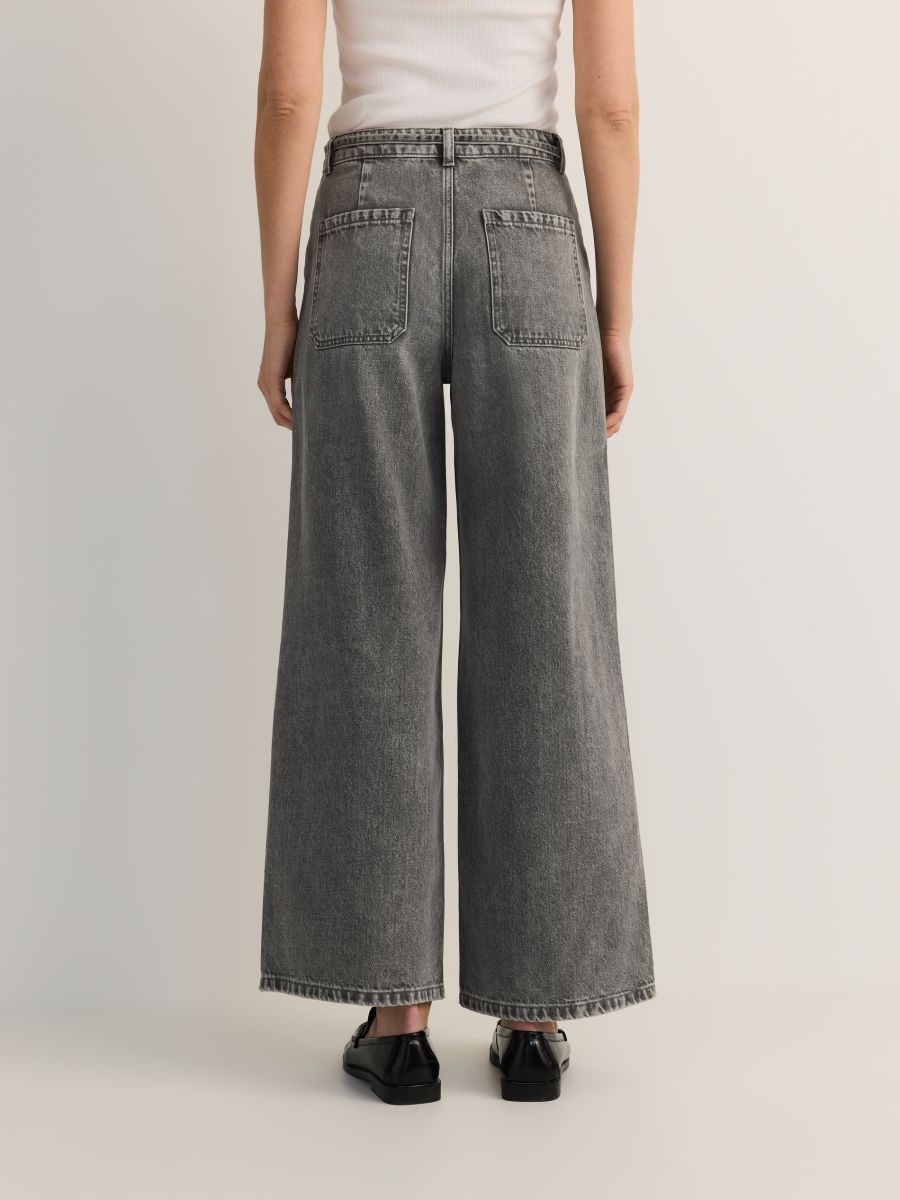 【COSYHARU】Urmil Washed Wide Denim Pants Wide Washed Denim Pants – Mortalvessel