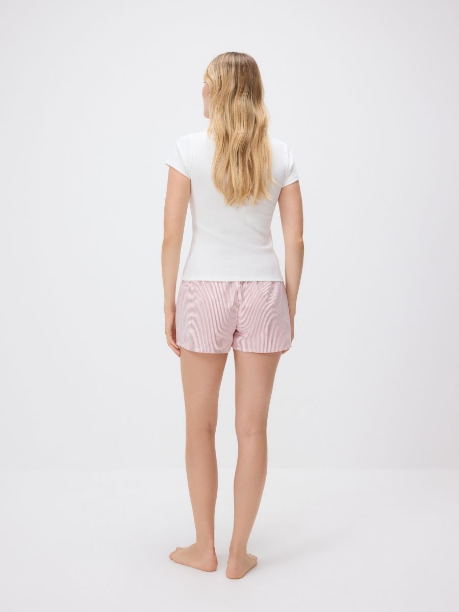 Zweiteiliges Pyjama-Set - creme - RESERVED - 4