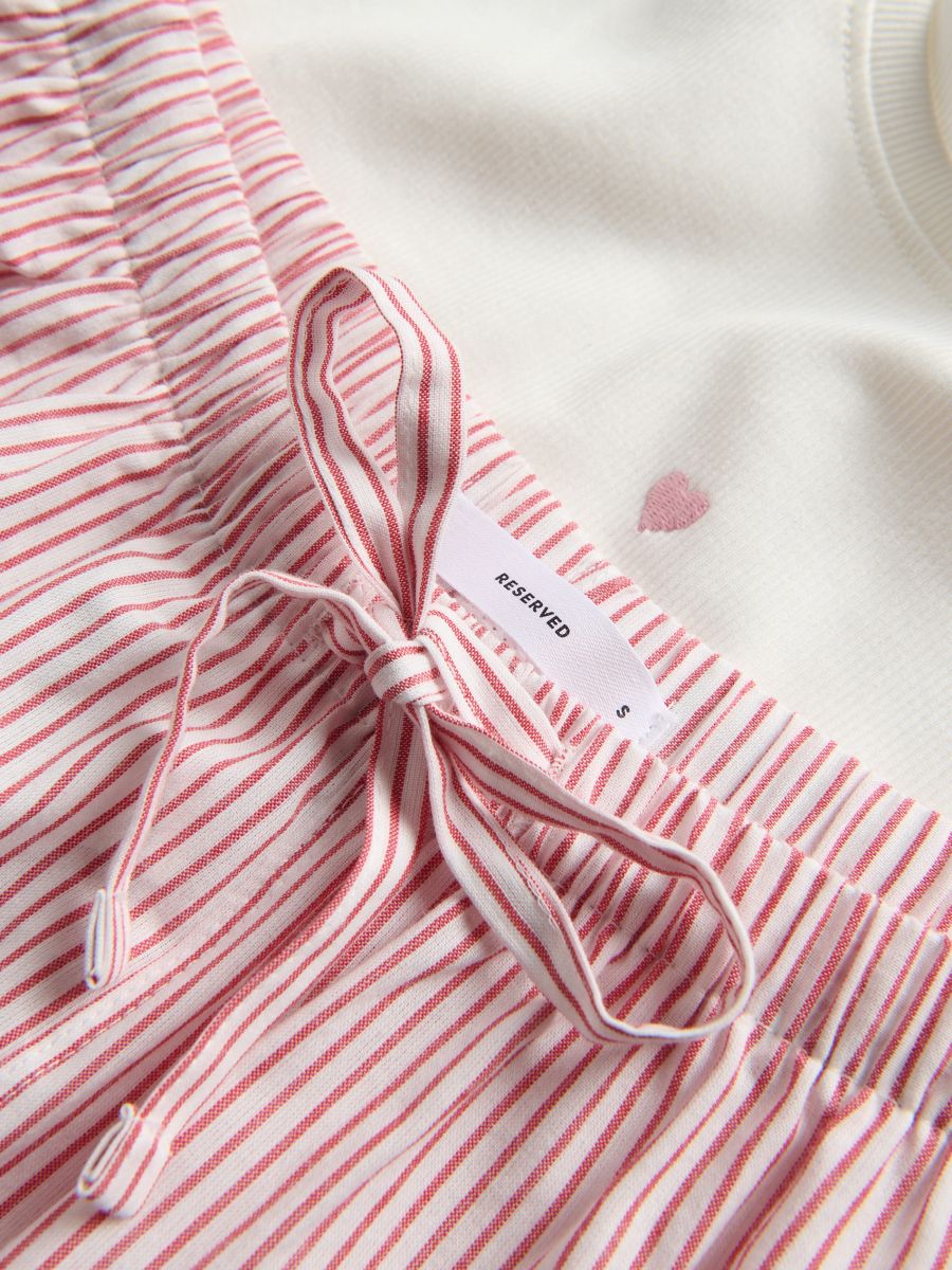 Two piece pyjama set - cream - RESERVED - 2