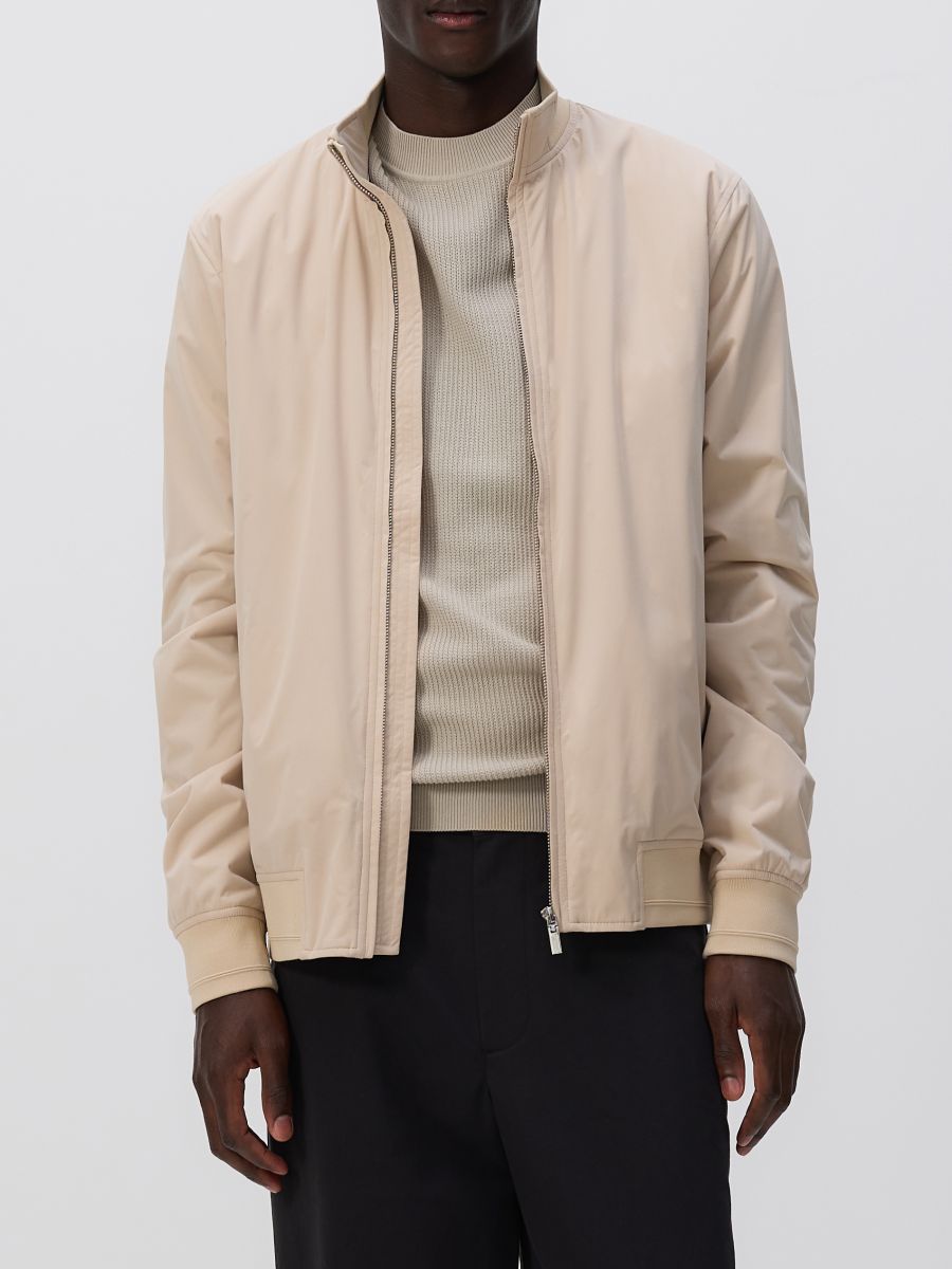 Bomber jacket - beige - RESERVED - 2