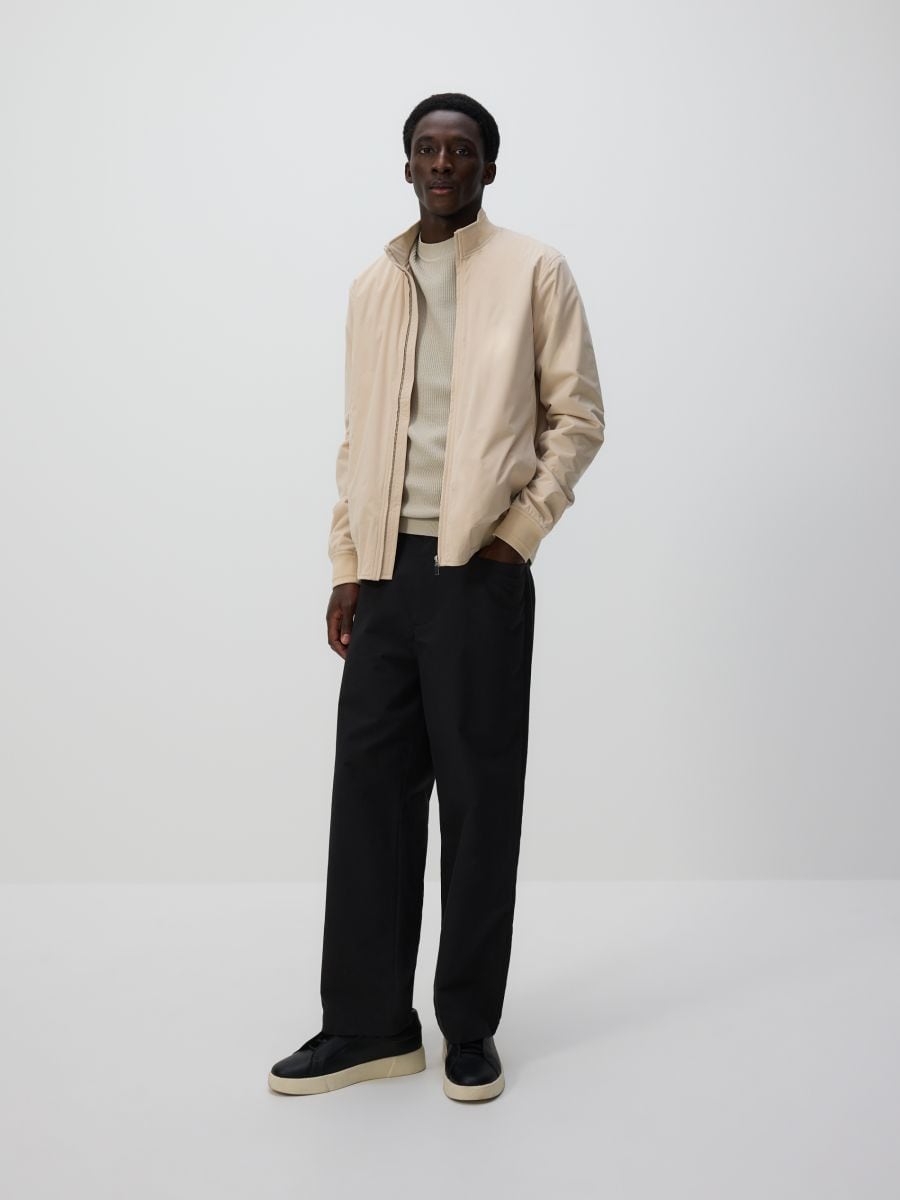 Bomber jacket - beige - RESERVED - 3