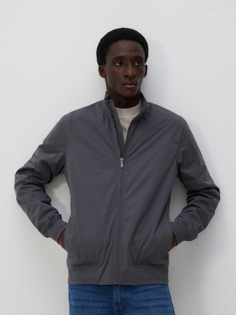 Bomber jacket - dark grey - RESERVED - 3