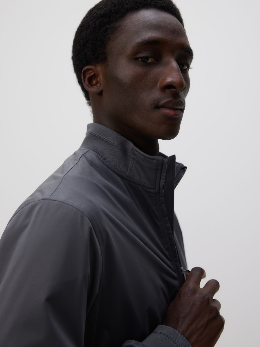 Bomber jacket - dark grey - RESERVED - 4