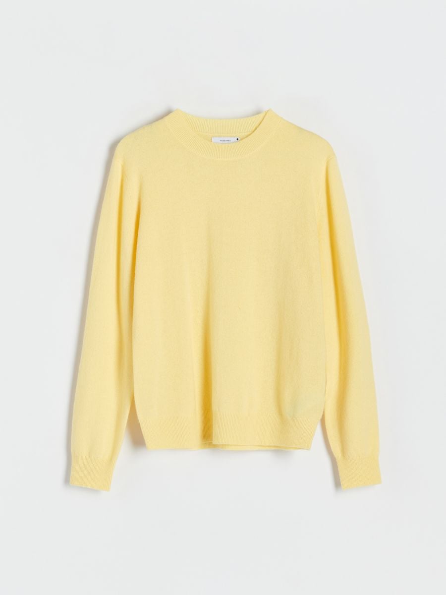 Cashmere jumper - light yellow - RESERVED - 6