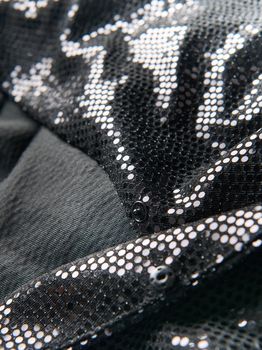 Sequin playsuit - black - RESERVED - 6