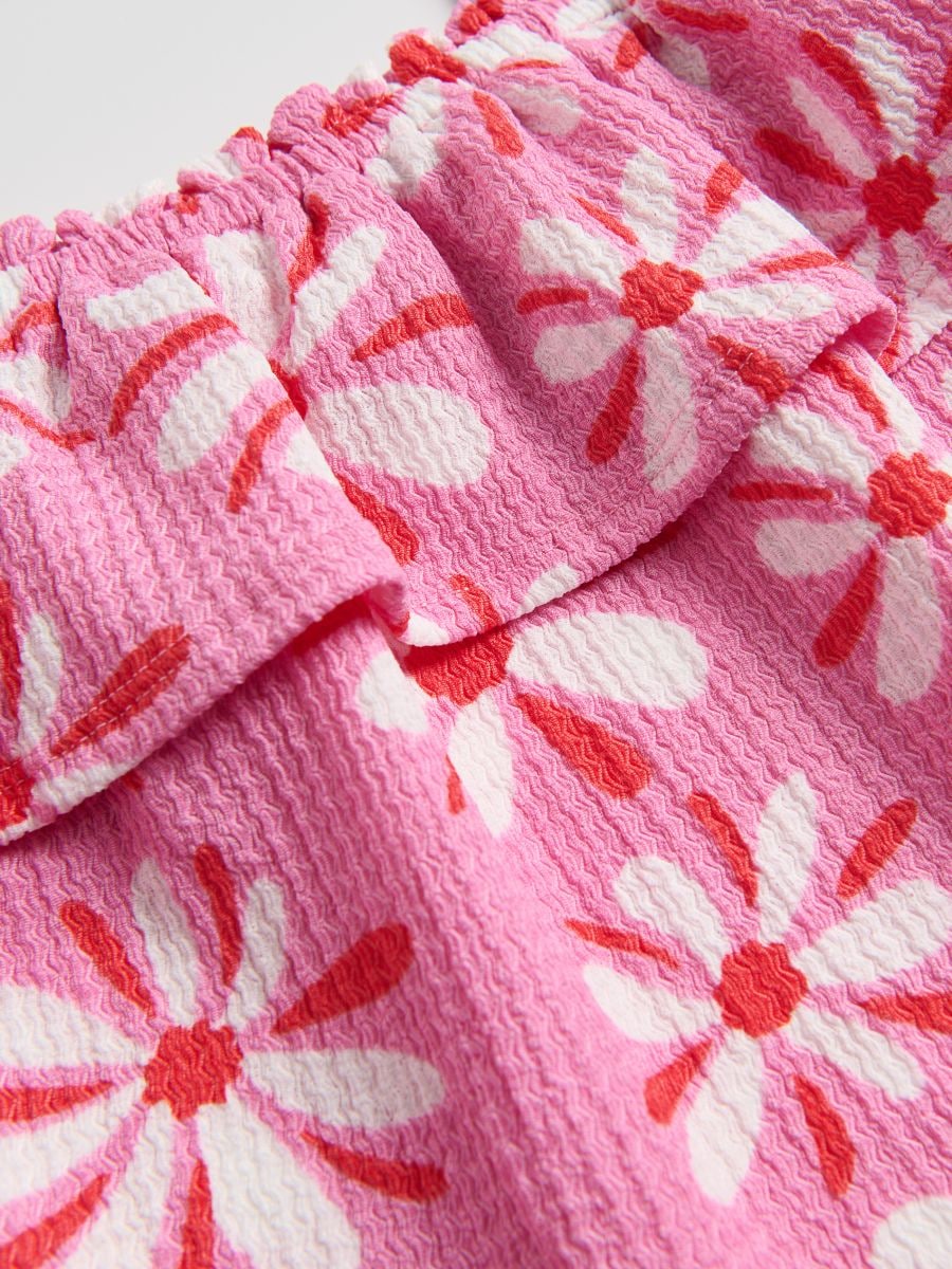 Patterned top - pink - RESERVED - 2