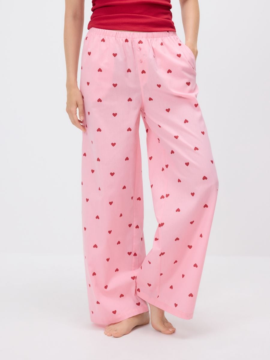 Pyjama pants - hot pink - RESERVED