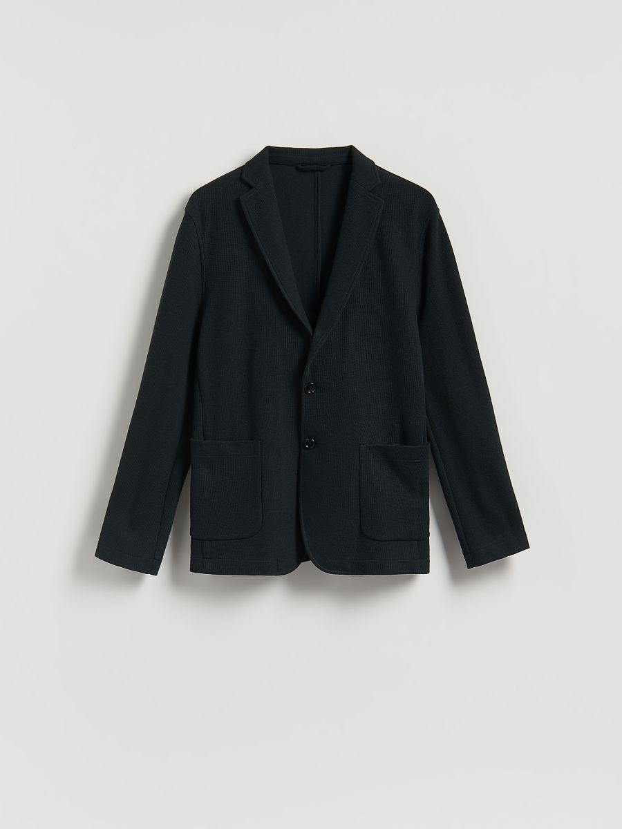 Marynarka slim fit - ciemnozielony - RESERVED
