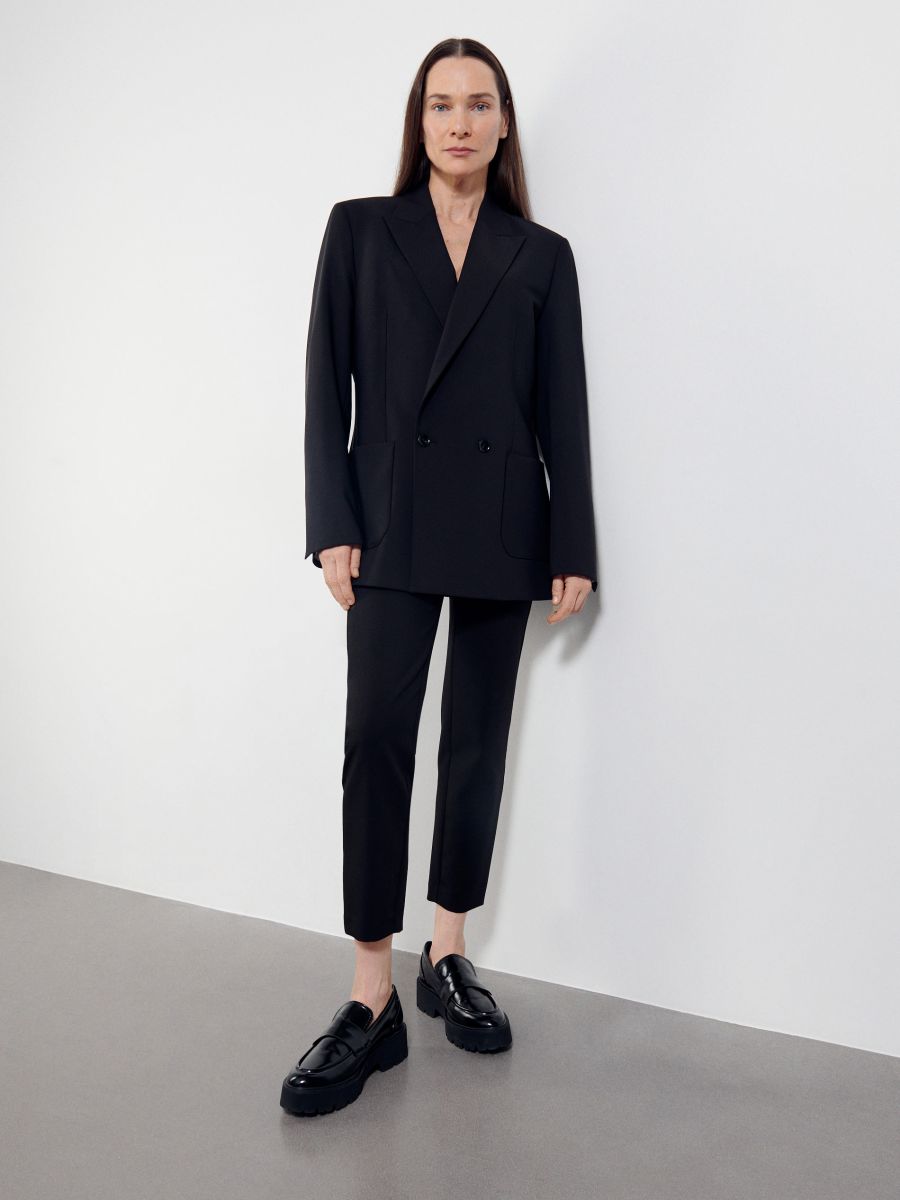 Cigarette trousers - black - RESERVED - 2