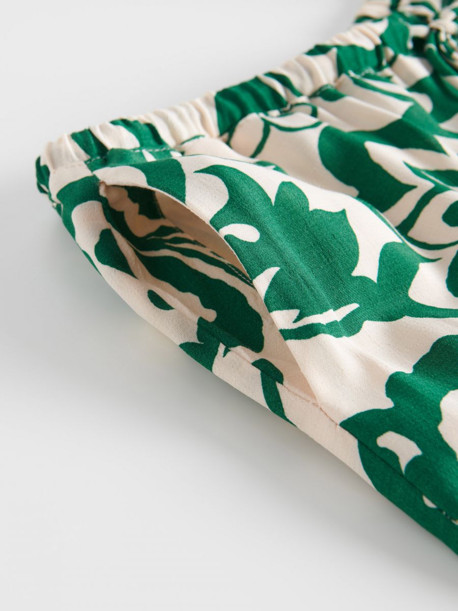 Patterned trousers - multicolor - RESERVED - 4