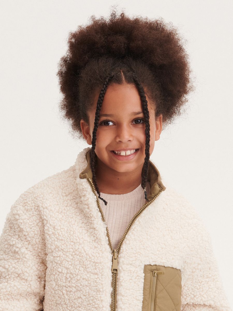 Reversible jacket with insulation - dusty green - RESERVED - 7