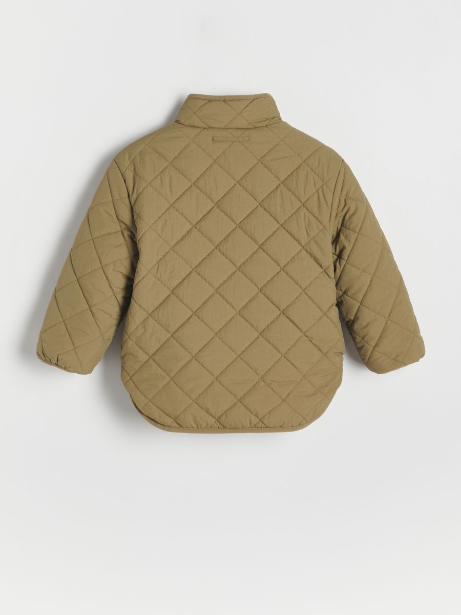 Reversible jacket with insulation - dusty green - RESERVED - 7