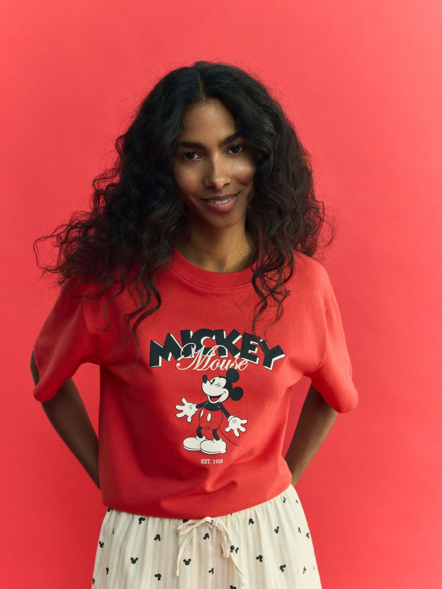 Mickey Mouse two piece pyjama set - red - RESERVED