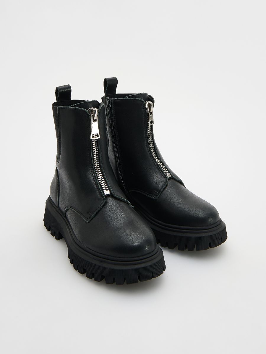 GIRLS` ANKLE BOOTS - zwart - RESERVED