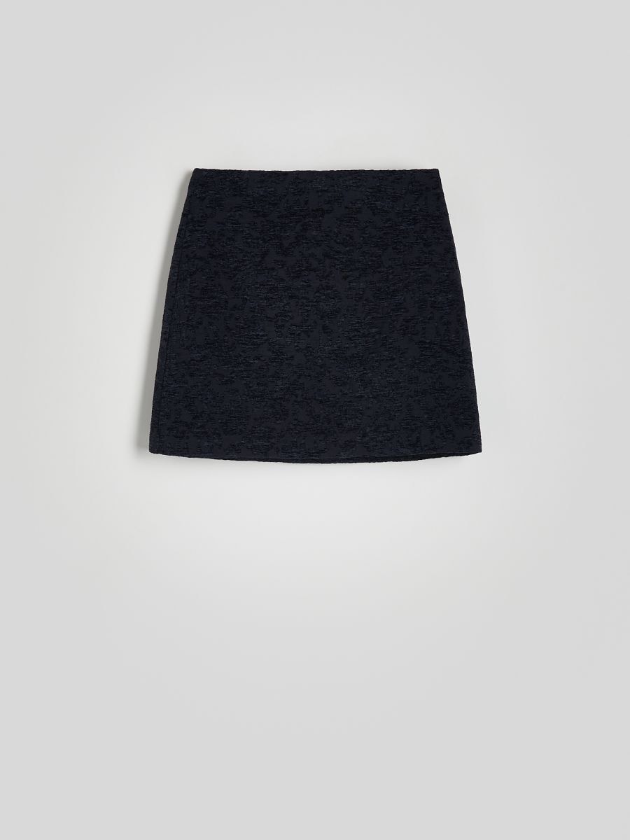 LADIES` SKIRT - navy - RESERVED - 3