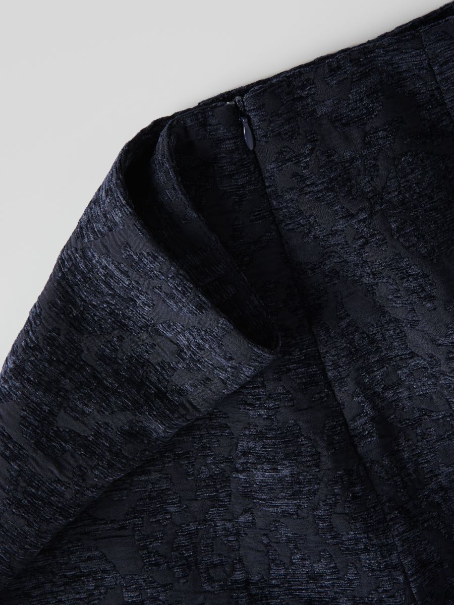 LADIES` SKIRT - navy - RESERVED - 4