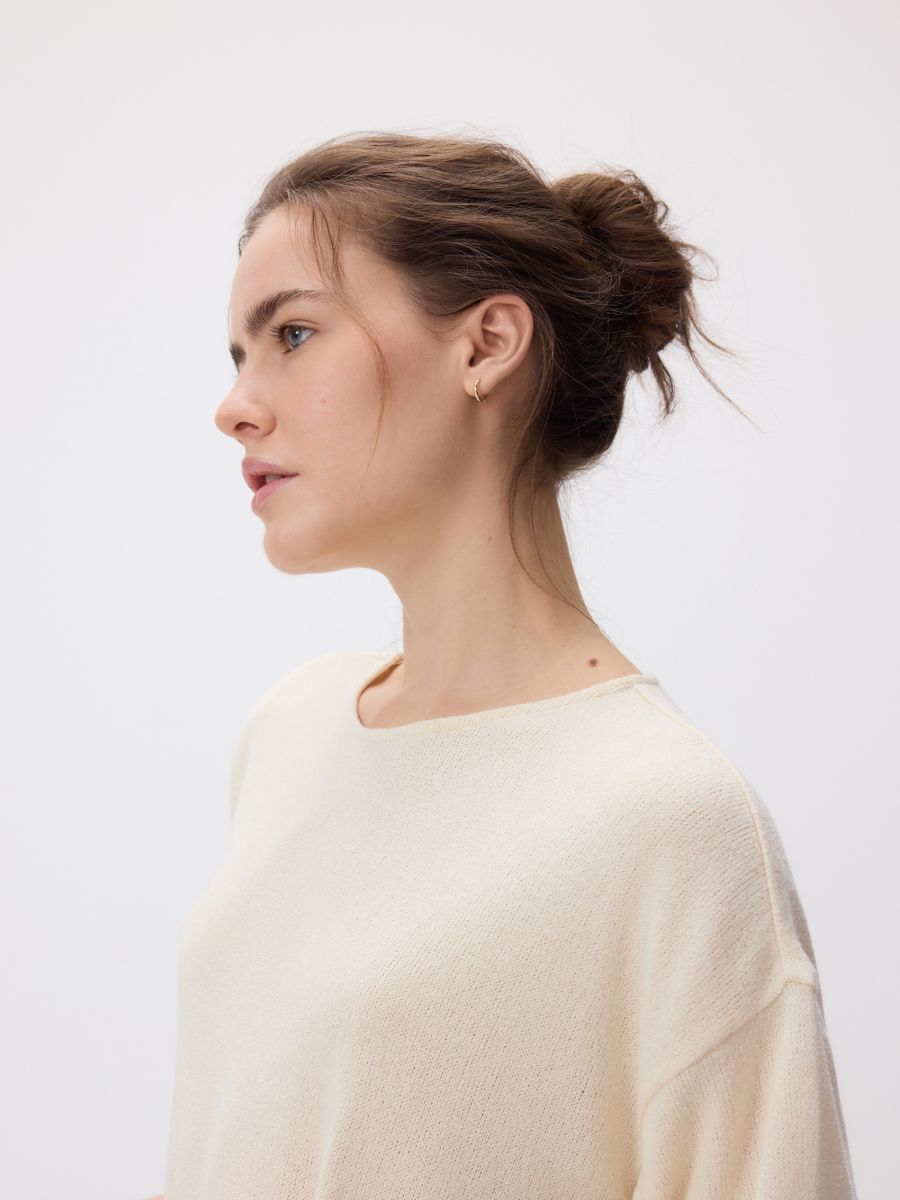 新品　NKNIT dry cotton T-shirts ベージュ Nknit ンニットTシャツ ベージュ dry cotton T-shirts - メルカリ