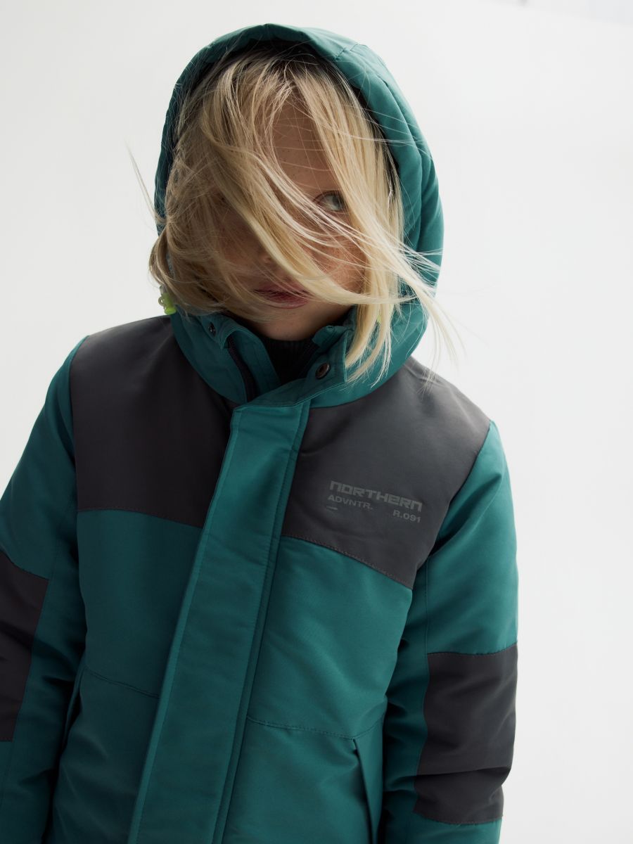 Snowboard jacket - pale green - RESERVED - 13