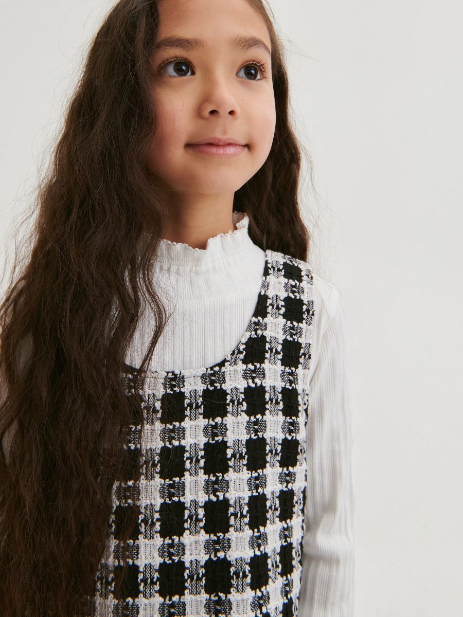 Check dress - multicolor - RESERVED - 4