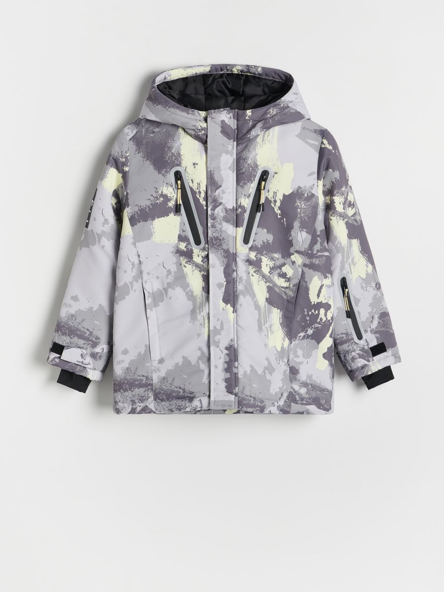 Light grey snowboard jacket 2025