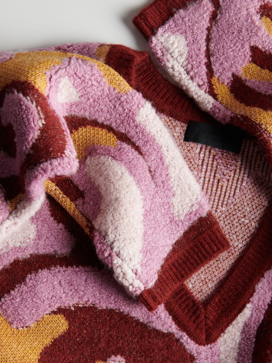 Jacquard jumper - multicolor - RESERVED - 6
