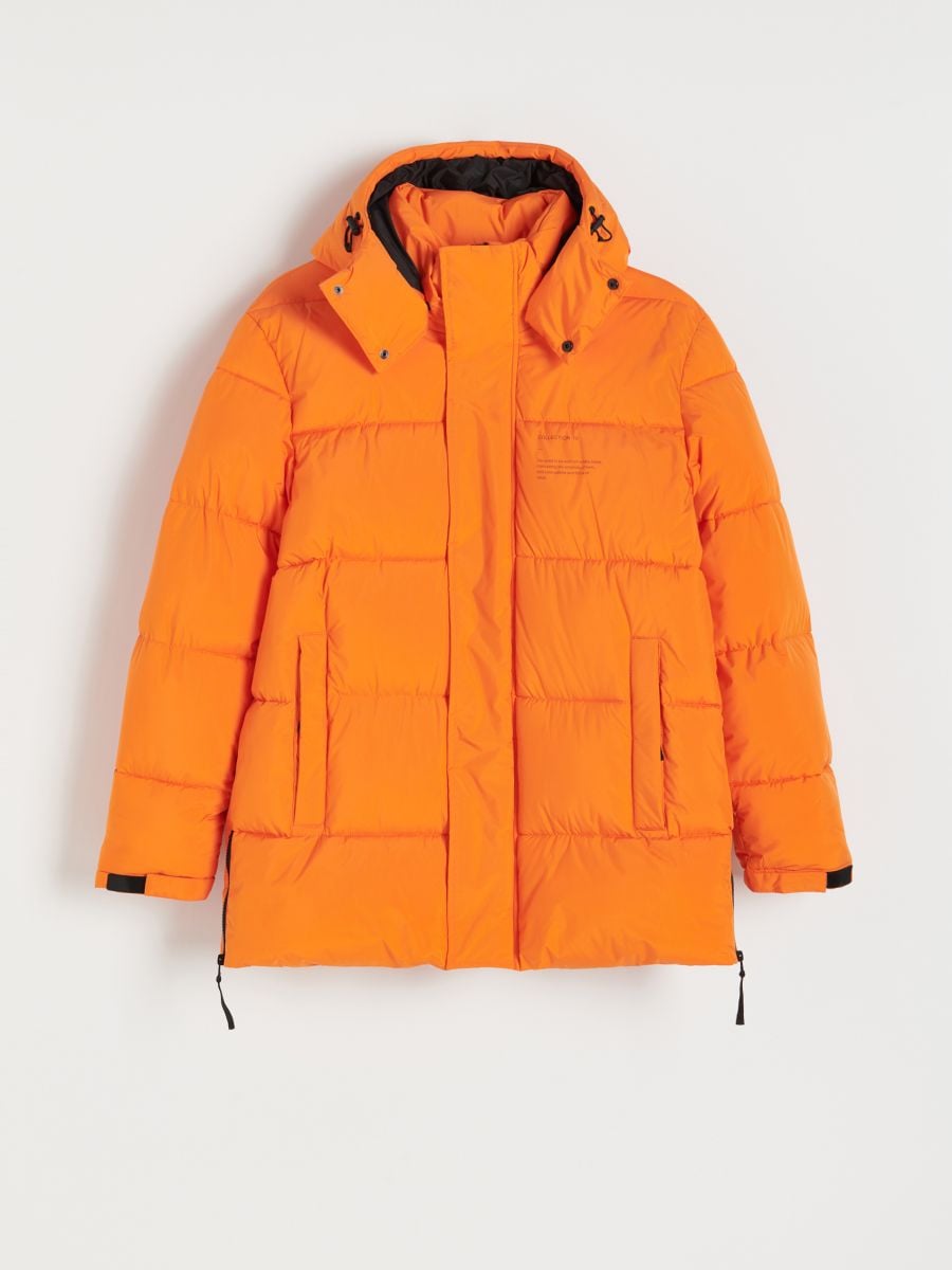 Jacket with adjustable hood - orange - RESERVED - 2