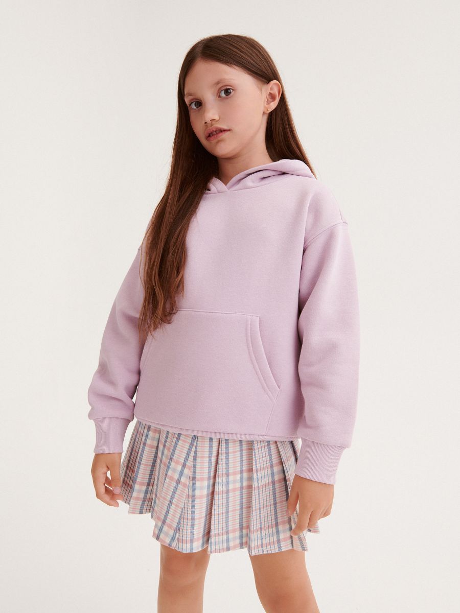 Hoodie - lavender - RESERVED - 6