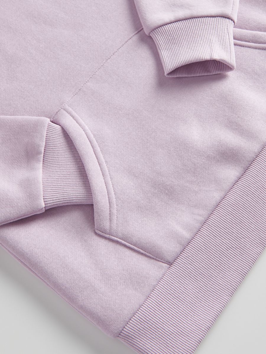 Hoodie - lavender - RESERVED - 4