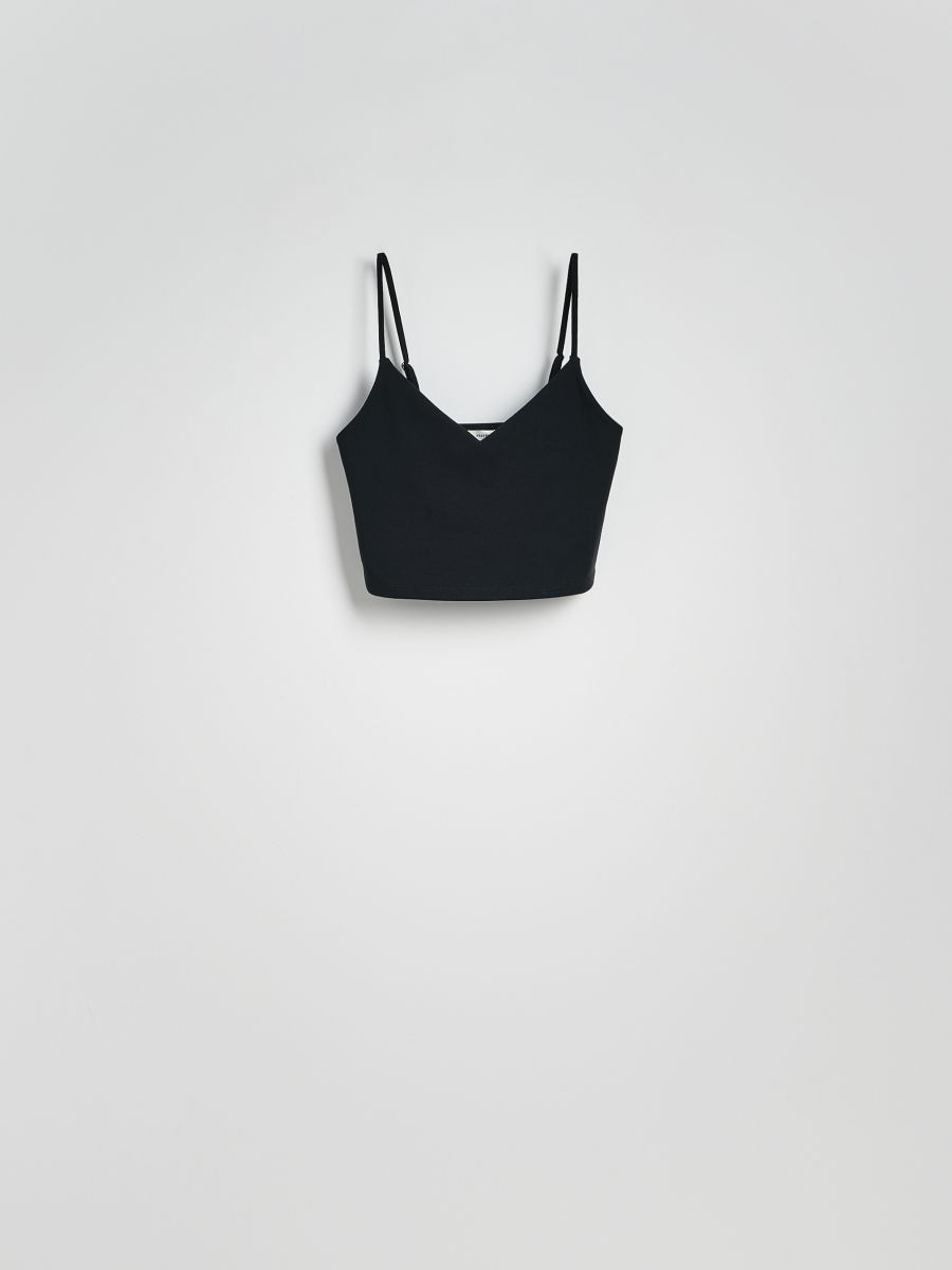 Cami crop top - black - RESERVED - 5