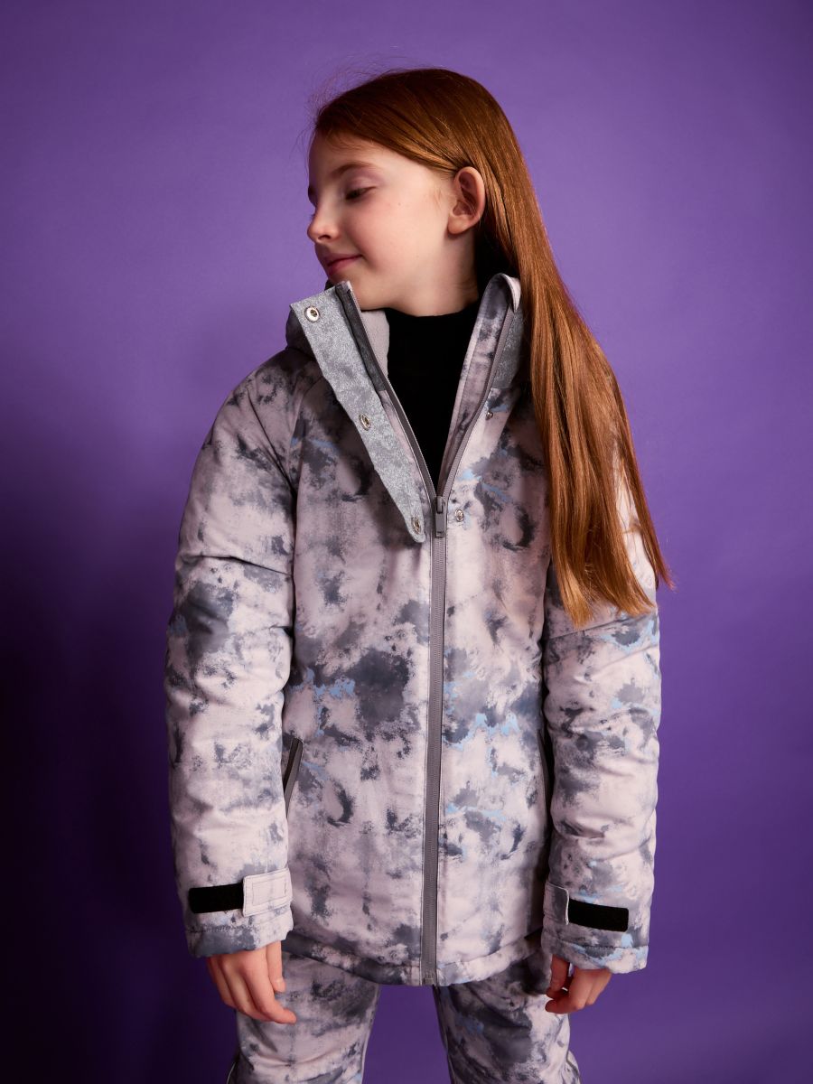 Warm hooded jacket - multicolor - RESERVED - 5
