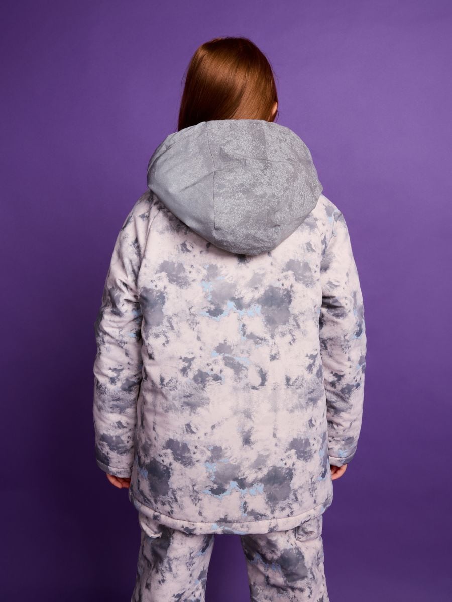 Warm hooded jacket - multicolor - RESERVED - 6